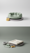 Plush Calming Pet Bed