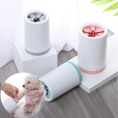 Silicone Paw Cleaner Cup for Dogs & Cats - Portable Muddy Paw Washer