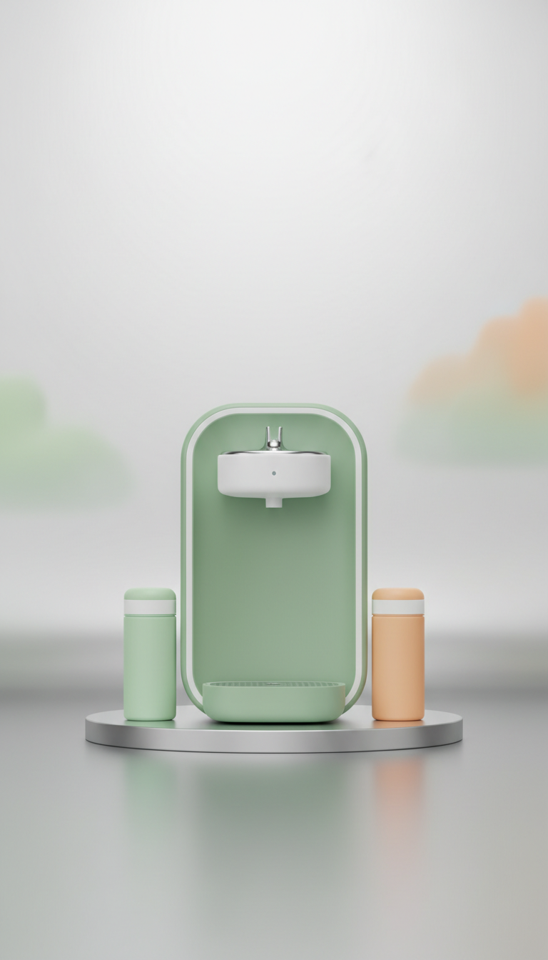 Modern BPA-Free Water Fountain